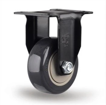 2.5 Inch PU Pe PP Casters rigide pentru cărucioare